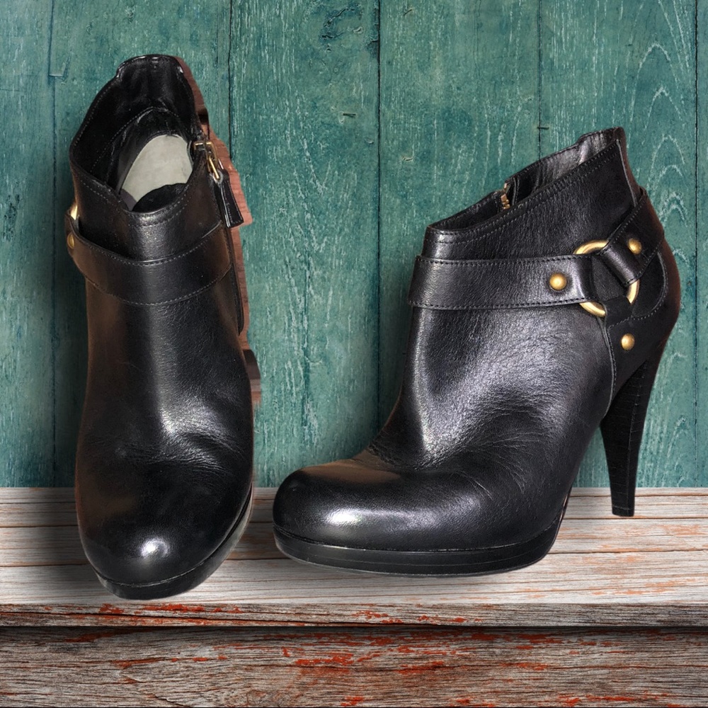 Cole Haan | Black Booties 3” heel